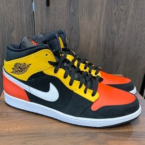 AIR JORDAN 1 MID SE "AMARILLO" MEN'S US SIZE 14